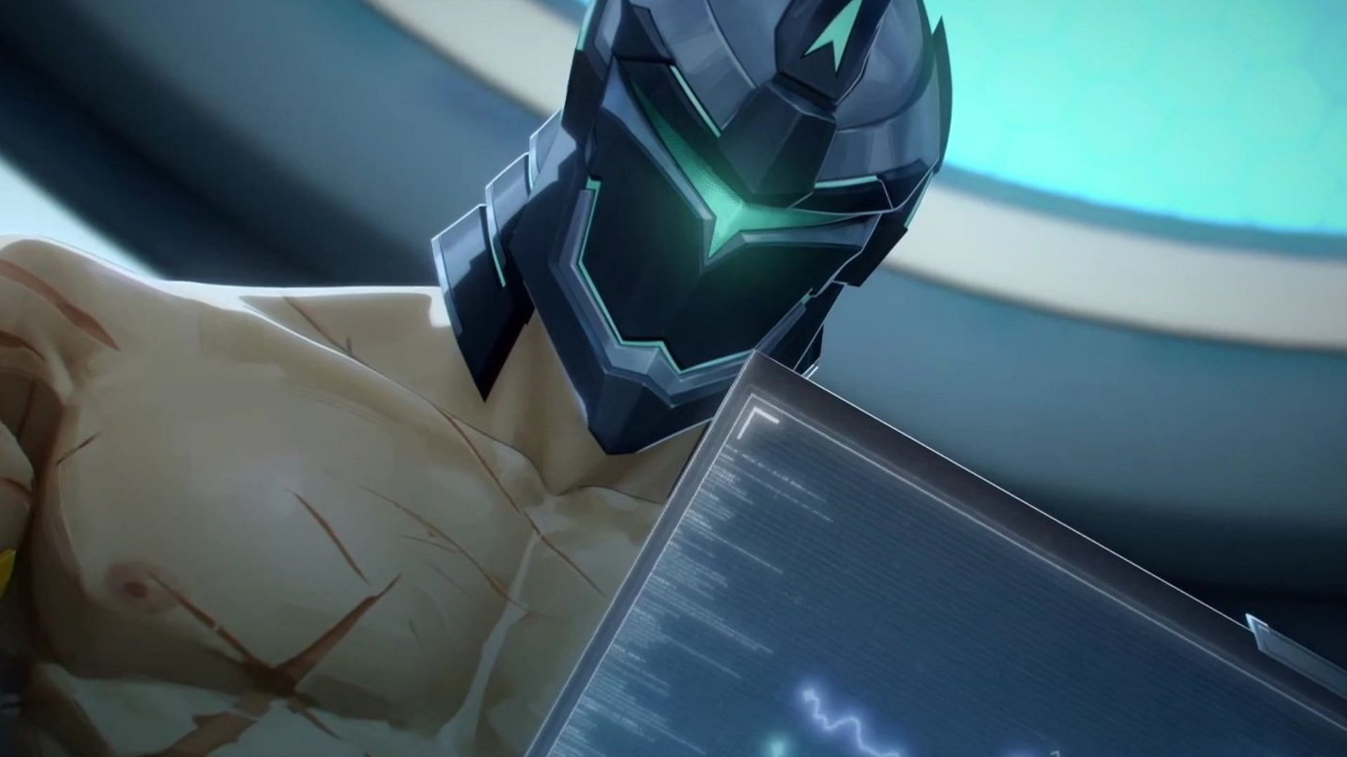E-Soul as seen in the To Be Hero X anime (Image via Pb Animation Co. Ltd., LAN Studio, Paper Plane Animation Studio)